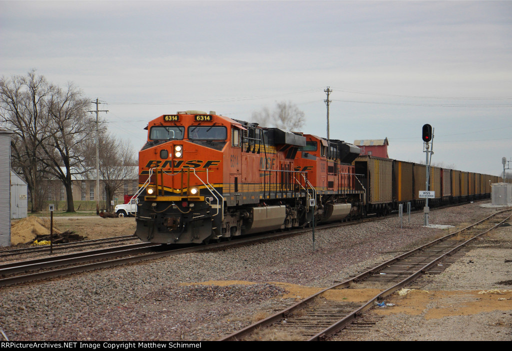 Empty Ameren Coal Train